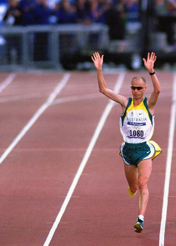 Steve Moneghetti running the Mona Fartlek