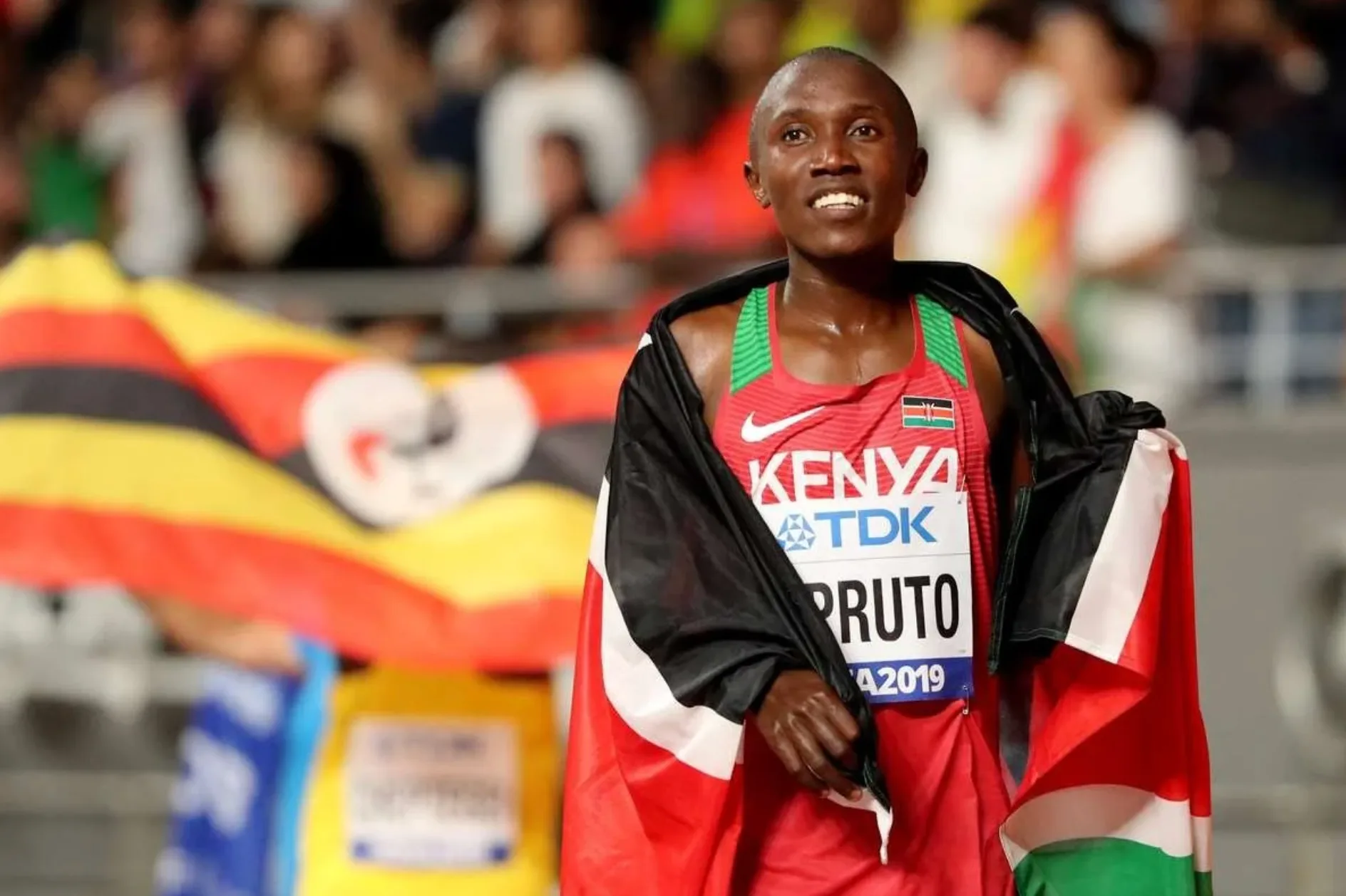 Rhonex Kipruto at the 2019 World Athletics Championships